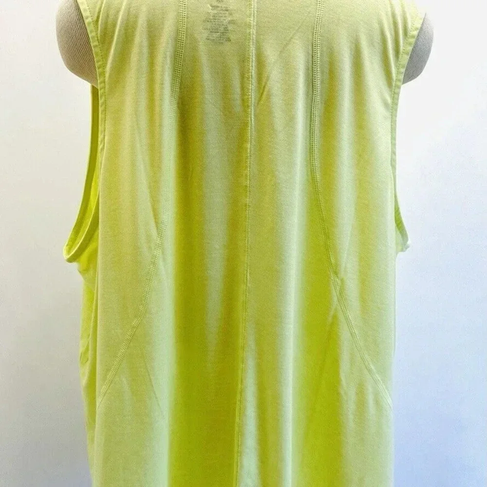NWT TEK GEAR Women Sleeveless Athletic Leisure Flowy Wide Armhole Muscle Tank 2X - Picture 7 of 10
